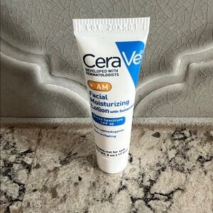 4/$14 CeraVe AM Facial Moisturizing Lotion, Travel Size 0.17 oz, NEW